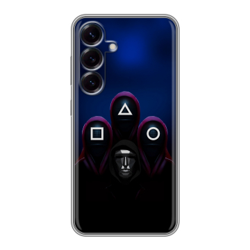 Силиконовый чехол на Samsung Galaxy S25 с принтом Игра Кальмара Силиконовый чехол на Samsung Galaxy S25 с принтом Игра Кальмара
