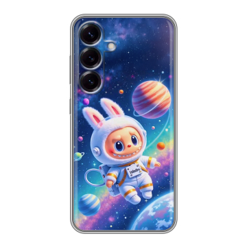 Силиконовый чехол на Samsung Galaxy S25 с принтом Labubu Лабубу Силиконовый чехол на Samsung Galaxy S25 с принтом Labubu Лабубу