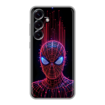 Силиконовый чехол на Samsung Galaxy S25 с принтом Spiderman Человек паук Силиконовый чехол на Samsung Galaxy S25 с принтом Spiderman Человек паук