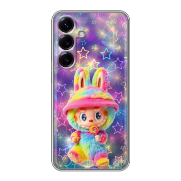 Силиконовый чехол на Samsung Galaxy S25 с принтом Labubu Лабубу Силиконовый чехол на Samsung Galaxy S25 с принтом Labubu Лабубу