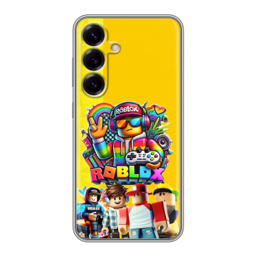 Силиконовый чехол на Samsung Galaxy S25 с принтом Roblox Роблокс Силиконовый чехол на Samsung Galaxy S25 с принтом Roblox Роблокс
