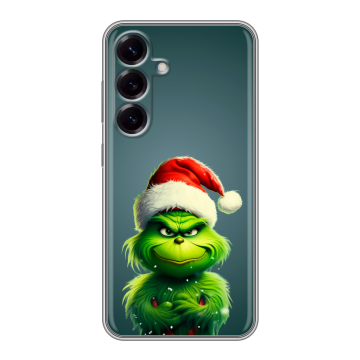 Силиконовый чехол на Samsung Galaxy S25 с принтом Новый год Силиконовый чехол на Samsung Galaxy S25 с принтом Новый год