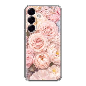 Силиконовый чехол на Samsung Galaxy S25 с принтом женский Силиконовый чехол на Samsung Galaxy S25 с принтом женский
