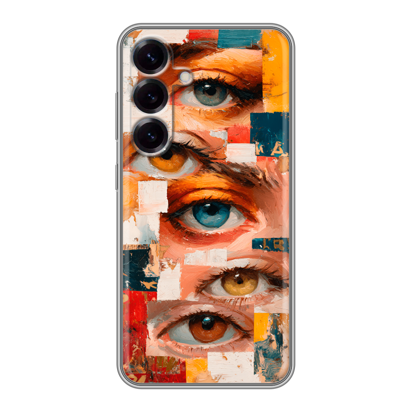 Силиконовый чехол на Samsung Galaxy S25 с принтом Модный принт Силиконовый чехол на Samsung Galaxy S25 с принтом Модный принт