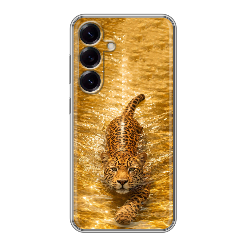 Силиконовый чехол на Samsung Galaxy S25 с принтом женский Силиконовый чехол на Samsung Galaxy S25 с принтом женский
