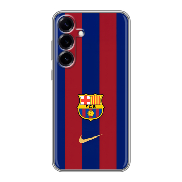 Силиконовый чехол на Samsung Galaxy S25 Plus с принтом Барселона Barcelona
