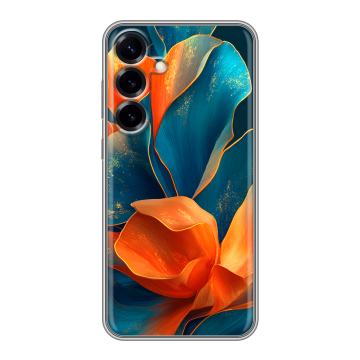 Силиконовый чехол на Samsung Galaxy S25 Plus с принтом Цветы Силиконовый чехол на Samsung Galaxy S25 Plus с принтом Цветы
