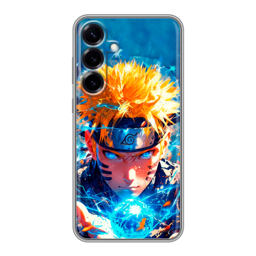 Силиконовый чехол на Samsung Galaxy S25 Plus с принтом Аниме Наруто Naruto
