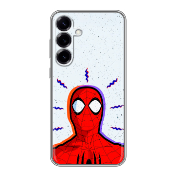 Силиконовый чехол на Samsung Galaxy S25 Plus с принтом Spiderman Человек паук Силиконовый чехол на Samsung Galaxy S25 Plus с принтом Spiderman Человек паук