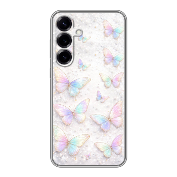 Силиконовый чехол на Samsung Galaxy S25 Plus с принтом женский