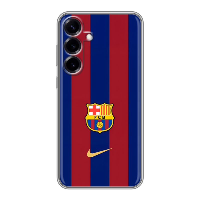 Силиконовый чехол на Samsung Galaxy S25 Plus с принтом Барселона Barcelona Силиконовый чехол на Samsung Galaxy S25 Plus с принтом Барселона Barcelona