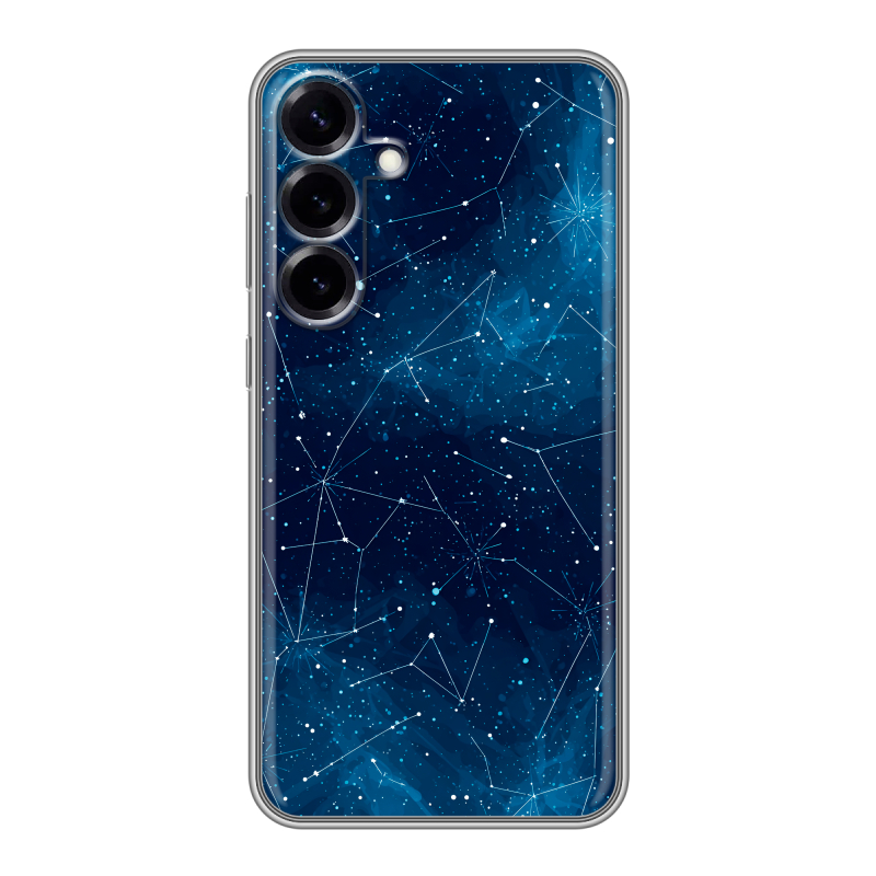 Силиконовый чехол на Samsung Galaxy S25 Plus с принтом Космос звезды Силиконовый чехол на Samsung Galaxy S25 Plus с принтом Космос звезды