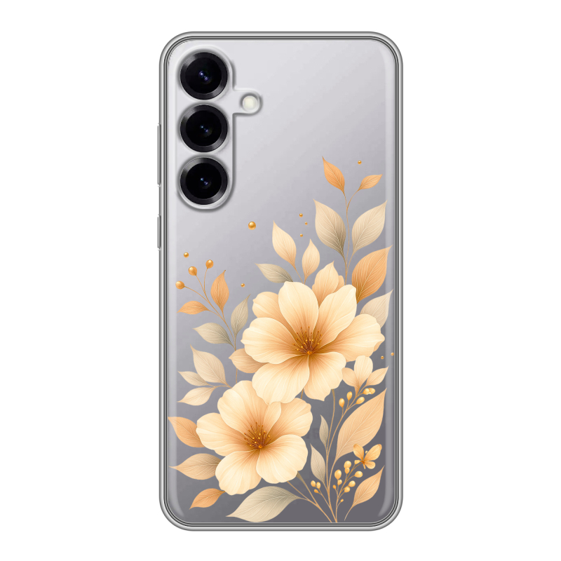 Силиконовый чехол на Samsung Galaxy S25 Plus с принтом для девушки Силиконовый чехол на Samsung Galaxy S25 Plus с принтом для девушки