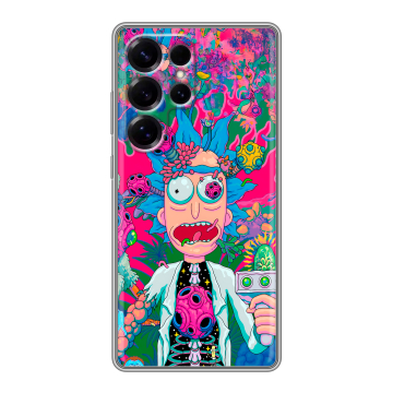 Силиконовый чехол на Samsung Galaxy S25 Ultra с принтом Рик и Морти Rick Morty Силиконовый чехол на Samsung Galaxy S25 Ultra с принтом Рик и Морти Rick Morty