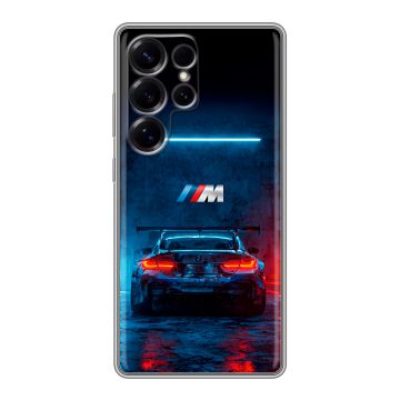 Силиконовый чехол на Samsung Galaxy S25 Ultra с принтом BMW БМВ Силиконовый чехол на Samsung Galaxy S25 Ultra с принтом BMW БМВ