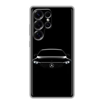 Силиконовый чехол на Samsung Galaxy S25 Ultra с принтом Mercedes Мерседес Силиконовый чехол на Samsung Galaxy S25 Ultra с принтом Mercedes Мерседес