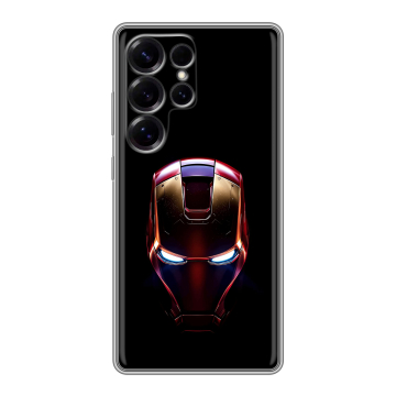 Силиконовый чехол на Samsung Galaxy S25 Ultra с принтом IronMan Железный человек Силиконовый чехол на Samsung Galaxy S25 Ultra с принтом IronMan Железный человек