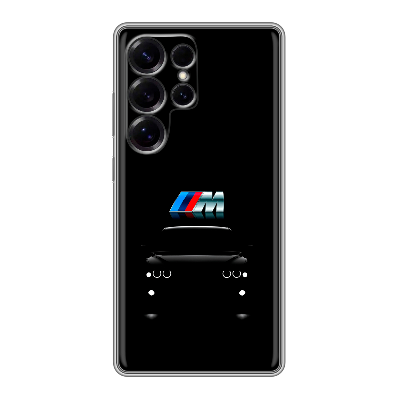 Силиконовый чехол на Samsung Galaxy S25 Ultra с принтом БМВ BMW Силиконовый чехол на Samsung Galaxy S25 Ultra с принтом БМВ BMW