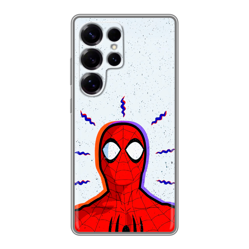 Силиконовый чехол на Samsung Galaxy S25 Ultra с принтом Spiderman Человек паук Силиконовый чехол на Samsung Galaxy S25 Ultra с принтом Spiderman Человек паук