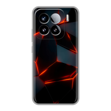 Силиконовый чехол на Xiaomi 15 с принтом Яркие абстракции Силиконовый чехол на Xiaomi 15 с принтом Яркие абстракции