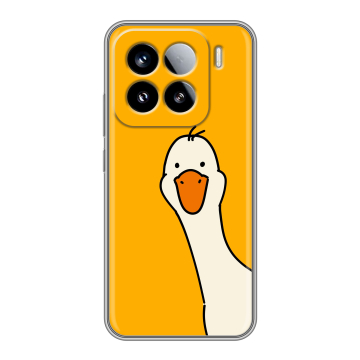 Силиконовый чехол на Xiaomi 15 с принтом Утка