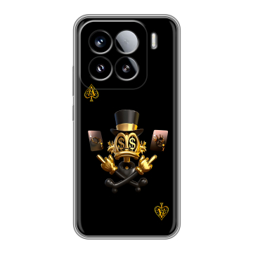 Силиконовый чехол на Xiaomi 15 с принтом Золотой скрудж макдак Силиконовый чехол на Xiaomi 15 с принтом Золотой скрудж макдак