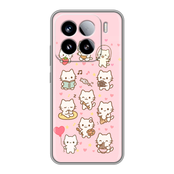 Силиконовый чехол на Xiaomi 15 с принтом Hello Kitty Хелоу Кити Силиконовый чехол на Xiaomi 15 с принтом Hello Kitty Хелоу Кити
