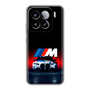 Силиконовый чехол на Xiaomi 15 с принтом БМВ BMW