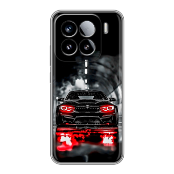 Силиконовый чехол на Xiaomi 15 с принтом BMW БМВ