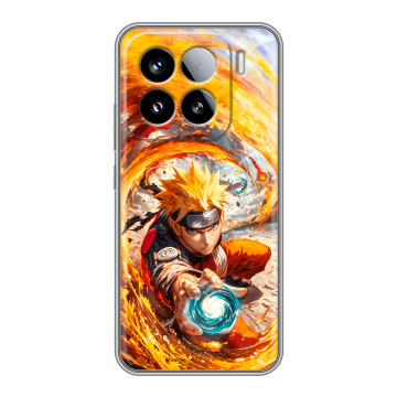 Силиконовый чехол на Xiaomi 15 с принтом Аниме Наруто Naruto