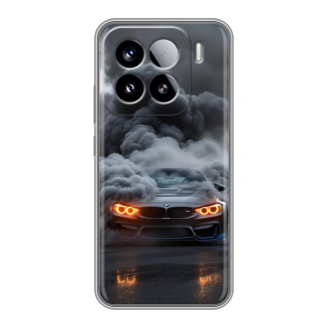 Силиконовый чехол на Xiaomi 15 с принтом BMW БМВ