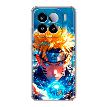 Силиконовый чехол на Xiaomi 15 с принтом Аниме Наруто Naruto