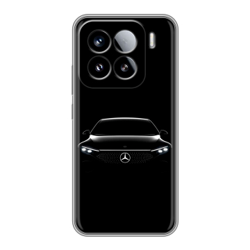 Силиконовый чехол на Xiaomi 15 с принтом Mercedes Мерседес Силиконовый чехол на Xiaomi 15 с принтом Mercedes Мерседес