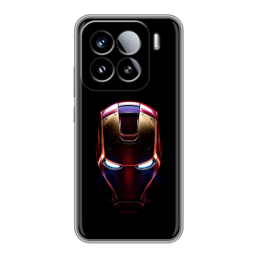 Силиконовый чехол на Xiaomi 15 с принтом IronMan Железный человек