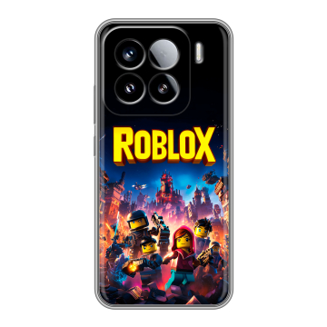Силиконовый чехол на Xiaomi 15 с принтом Roblox Роблокс Силиконовый чехол на Xiaomi 15 с принтом Roblox Роблокс