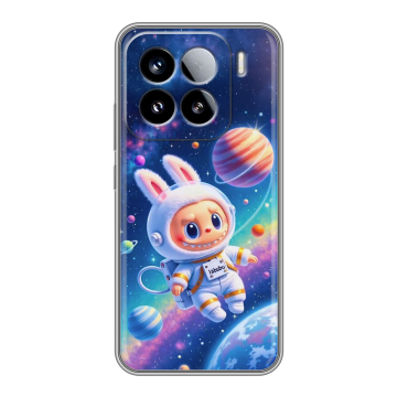 Силиконовый чехол на Xiaomi 15 с принтом Labubu Лабубу Силиконовый чехол на Xiaomi 15 с принтом Labubu Лабубу