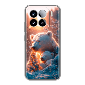Силиконовый чехол на Xiaomi 15 с принтом Новый год Силиконовый чехол на Xiaomi 15 с принтом Новый год