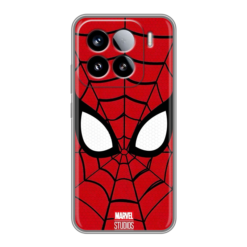 Силиконовый чехол на Xiaomi 15 с принтом человек паук spiderman Силиконовый чехол на Xiaomi 15 с принтом человек паук spiderman