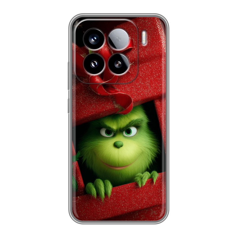 Силиконовый чехол на Xiaomi 15 с принтом Новый год Силиконовый чехол на Xiaomi 15 с принтом Новый год