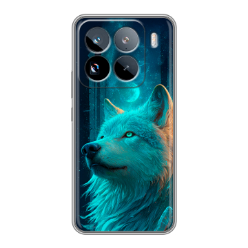 Силиконовый чехол на Xiaomi 15 Pro с принтом бабочки саккура Силиконовый чехол на Xiaomi 15 Pro с принтом бабочки саккура