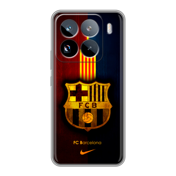 Силиконовый чехол на Xiaomi 15 Pro с принтом Барселона Barcelona Силиконовый чехол на Xiaomi 15 Pro с принтом Барселона Barcelona