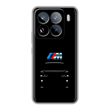 Силиконовый чехол на Xiaomi 15 Pro с принтом БМВ BMW