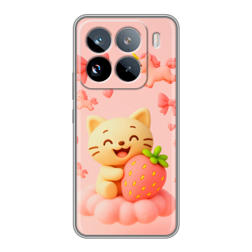 Силиконовый чехол на Xiaomi 15 Pro с принтом для девочек