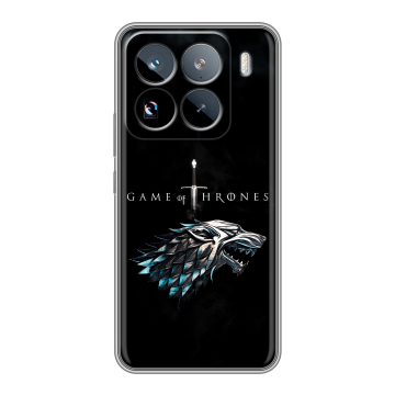 Силиконовый чехол на Xiaomi 15 Pro с принтом Игра Престолов Game Thrones