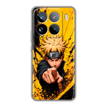 Силиконовый чехол на Xiaomi 15 Pro с принтом Naruto Наруто Силиконовый чехол на Xiaomi 15 Pro с принтом Naruto Наруто