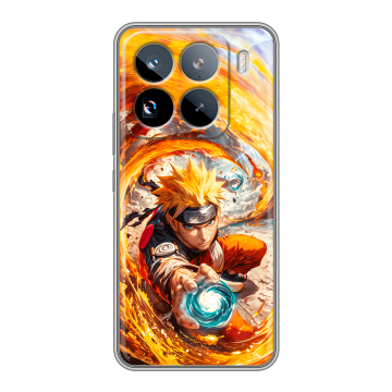 Силиконовый чехол на Xiaomi 15 Pro с принтом Аниме Наруто Naruto Силиконовый чехол на Xiaomi 15 Pro с принтом Аниме Наруто Naruto