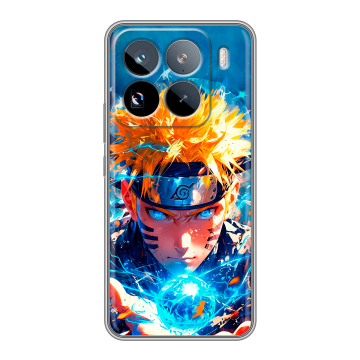 Силиконовый чехол на Xiaomi 15 Pro с принтом Аниме Наруто Naruto Силиконовый чехол на Xiaomi 15 Pro с принтом Аниме Наруто Naruto