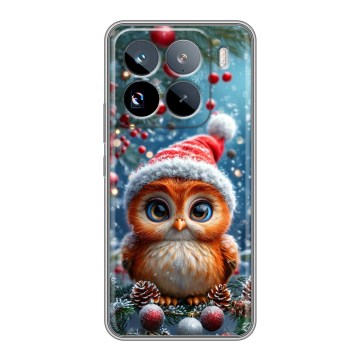 Силиконовый чехол на Xiaomi 15 Pro с принтом Новый год Силиконовый чехол на Xiaomi 15 Pro с принтом Новый год