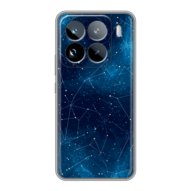Силиконовый чехол на Xiaomi 15 Pro с принтом Космос звезды Силиконовый чехол на Xiaomi 15 Pro с принтом Космос звезды