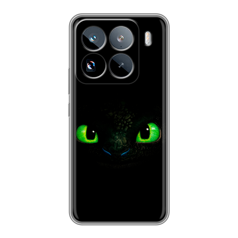 Силиконовый чехол на Xiaomi 15 Pro с принтом Как приручить дракона Силиконовый чехол на Xiaomi 15 Pro с принтом Как приручить дракона
